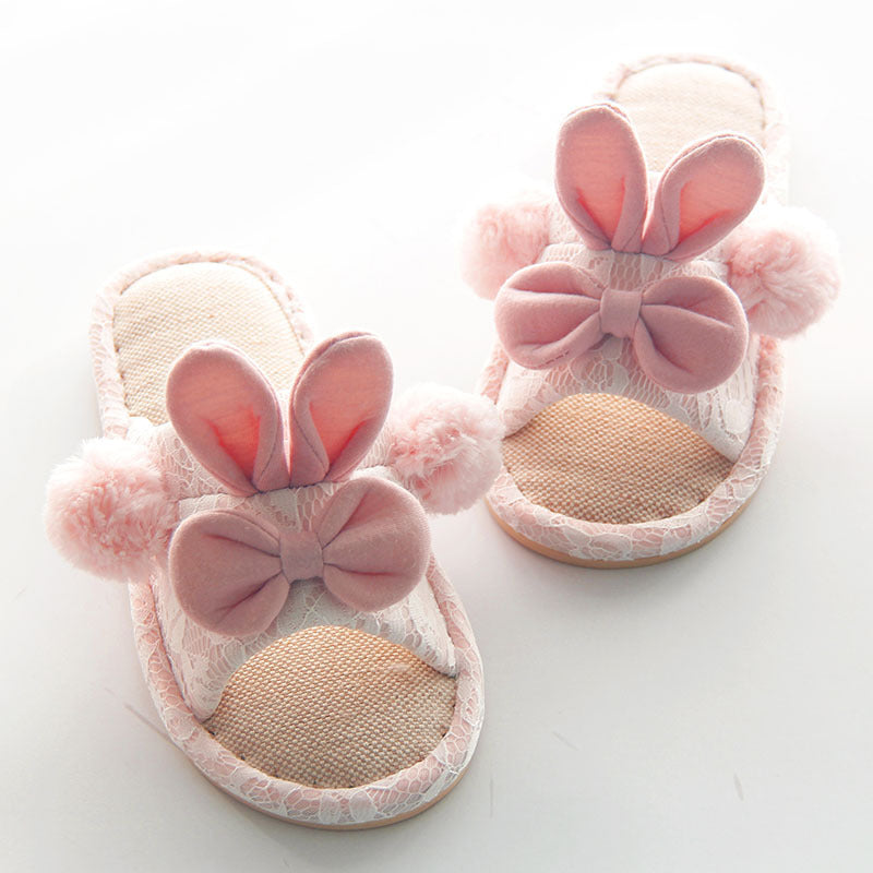Household Children'S Cotton And Linen Household Shoes